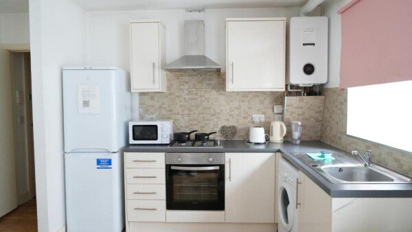 Apartment 1 bedroom, with fireplace