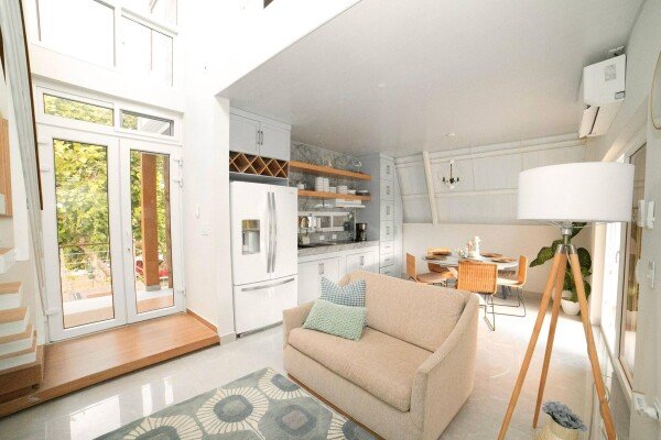 Chalet 2 Schlafzimmer, mit Meerblick