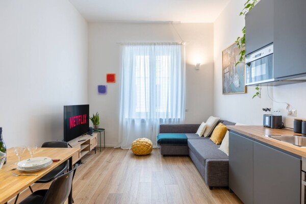 Wohnung 1 Schlafzimmer, mit Klimaanlage