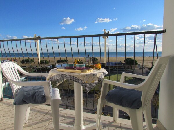 Appartamento 2 camere, con vista mare