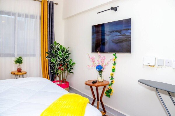 Apartment 1 bedroom, with garden