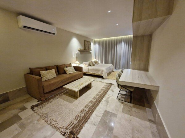 Apartment 1 bedroom, with sea view