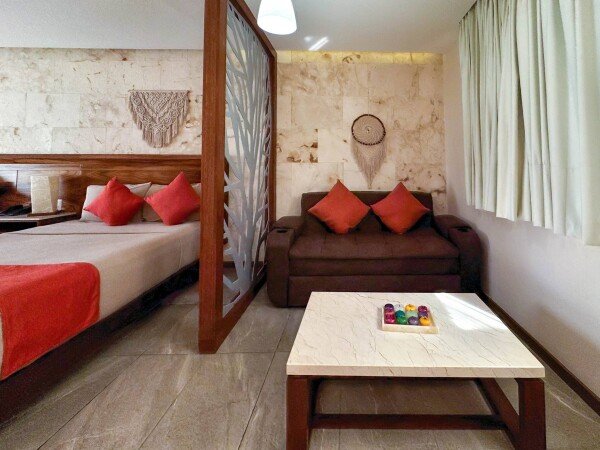 Apartment 1 bedroom, with sea view