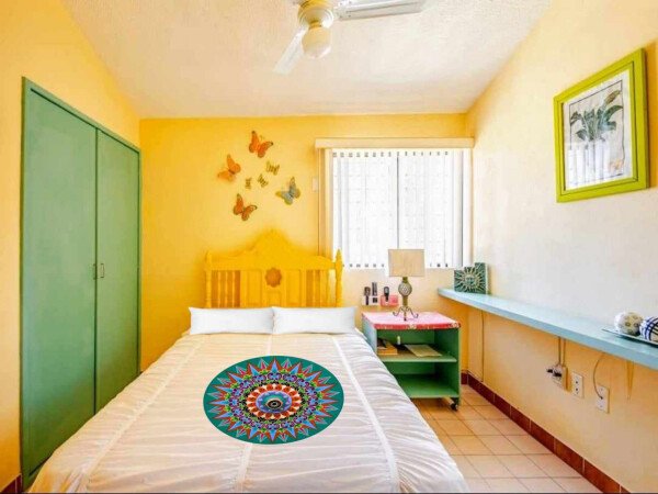 Apartamento 1 habitación, con jardín
