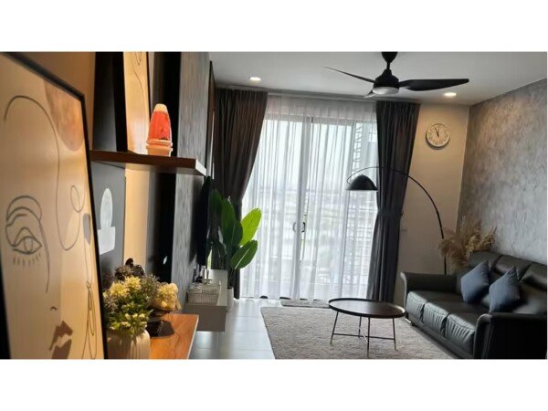 Appartement moderne, 3 chambres, avec piscine