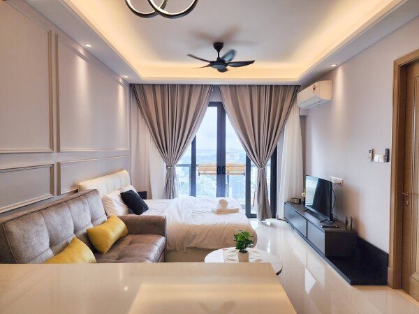 Apartment 1 bedroom, with pool