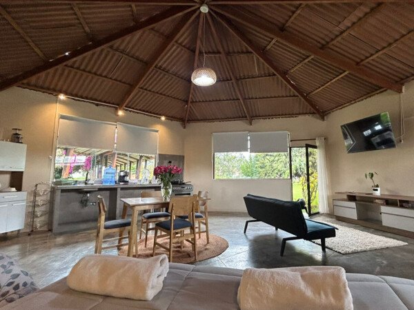 Chalet 1 bedroom, with garden