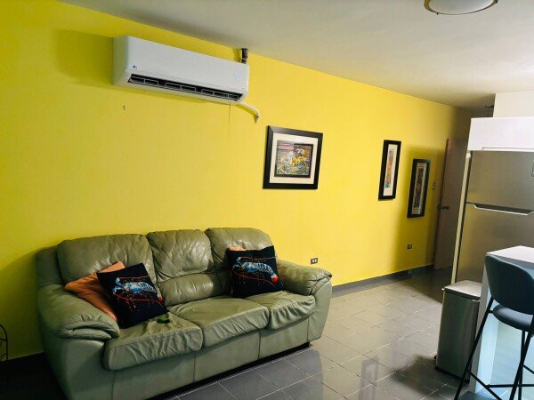 Apartamento 1 habitación, con jardín