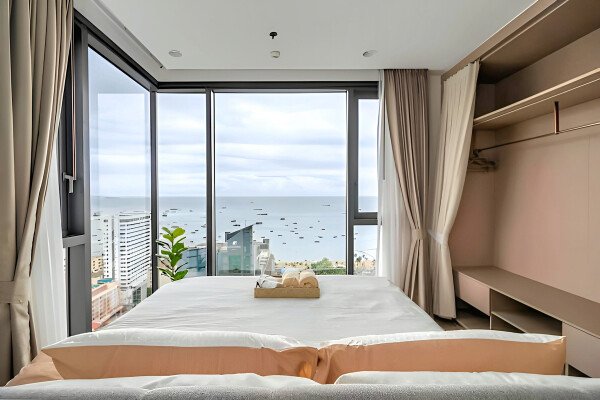 Wohnung 2 Schlafzimmer, mit Meerblick