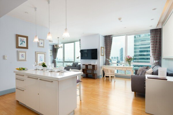 Apartment 1 bedroom, with sea view