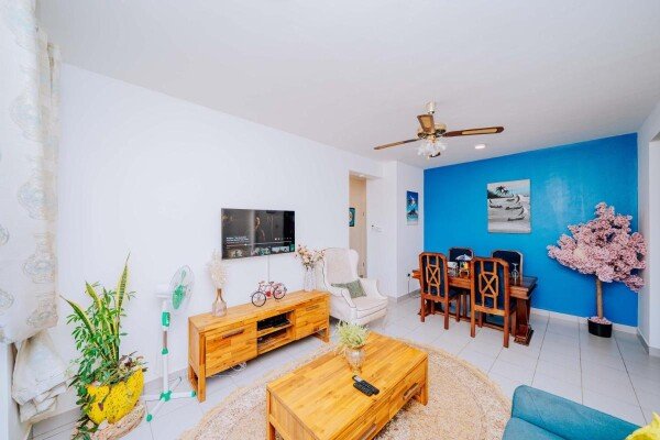 Apartment 2 bedrooms, with sea view