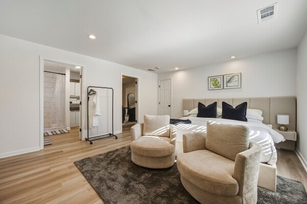 House 3 bedrooms, with air conditioning
