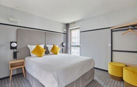 Studio 2 voyageurs, avec piscine