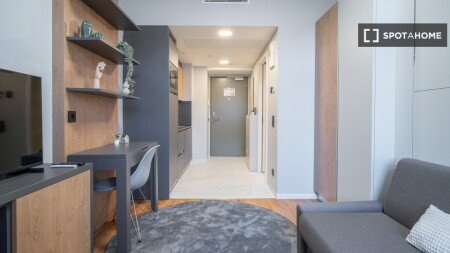Apartment with air conditioning