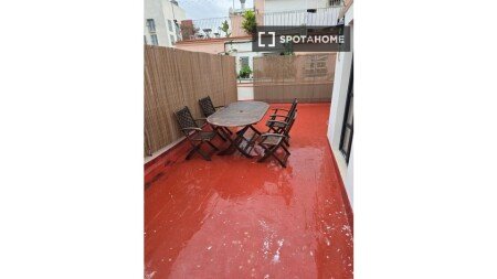 Apartment with air conditioning