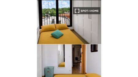Habitación 4 huéspedes, con aire acondicionado