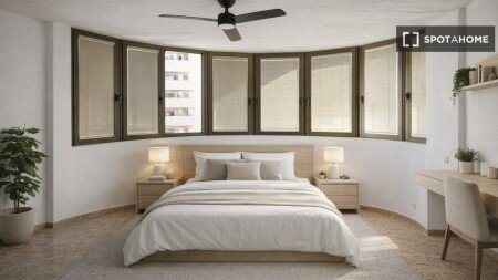 Habitación 4 huéspedes, con aire acondicionado