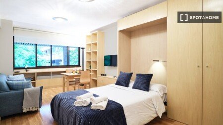Apartment with air conditioning