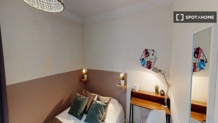 Chambre 8 voyageurs, avec wifi