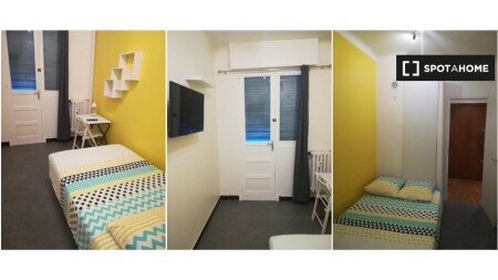 Chambre 4 voyageurs, avec wifi