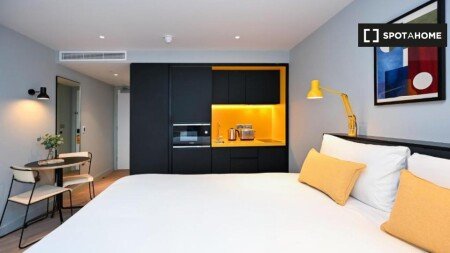 Apartment with air conditioning