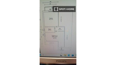 Apartment with air conditioning