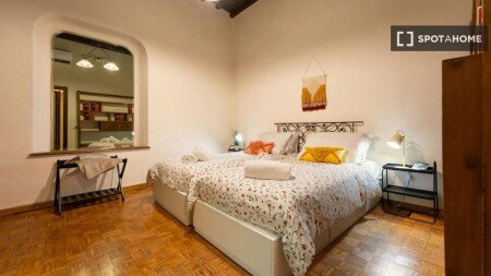 Habitación 4 huéspedes, con aire acondicionado