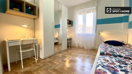 Chambre 8 voyageurs, avec climatisation