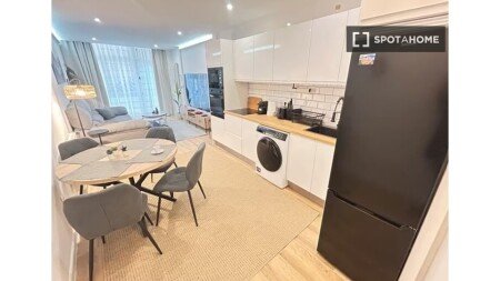 Apartment with air conditioning