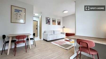 Apartment with air conditioning