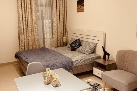 Wohnung 1 Schlafzimmer, mit Fitnessstudio