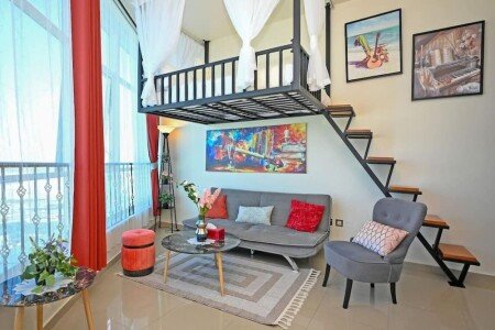 Apartment 1 bedroom, with gym