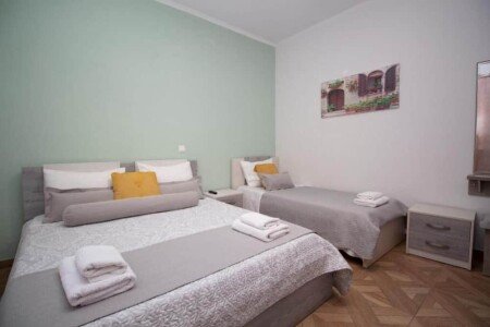 Apartment 1 bedroom, with garden