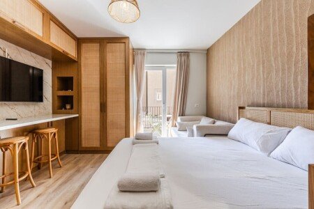 Wohnung 1 Schlafzimmer, mit Klimaanlage