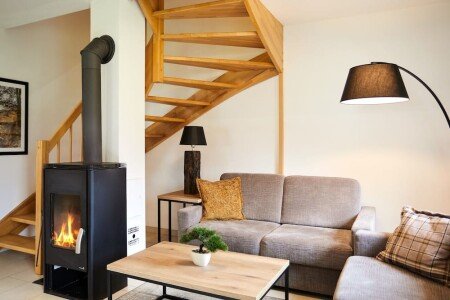 Chalet 2 bedrooms, with pool