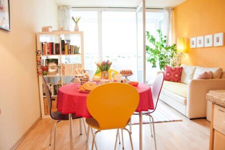 Apartment 1 bedroom, with gym