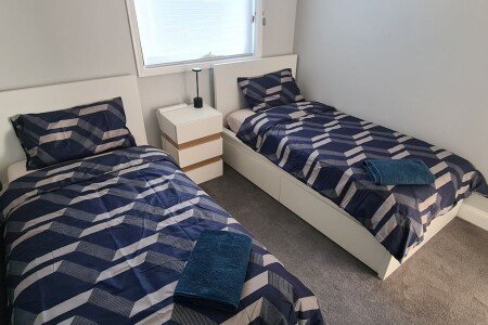 Apartment 2 bedrooms, with garden