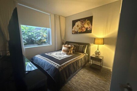 Apartment 2 bedrooms, with gym