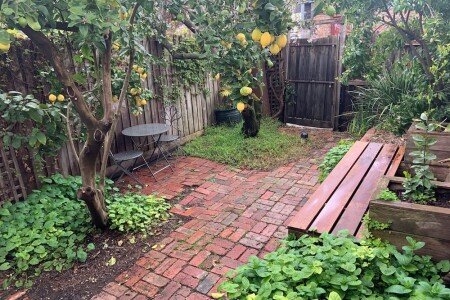 House 2 bedrooms, with garden