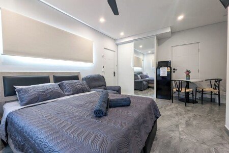 Bed and breakfast 1 bedroom, with air conditioning