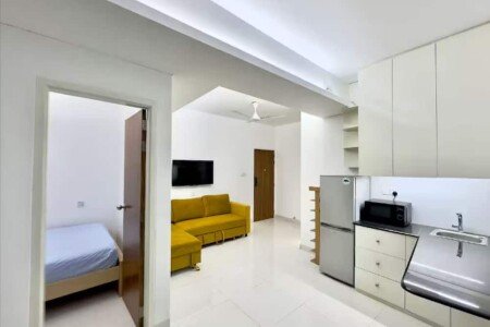 Apartment 1 bedroom, with gym