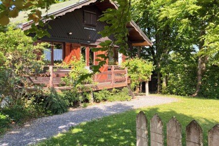 Chalet 2 chambres, avec jardin