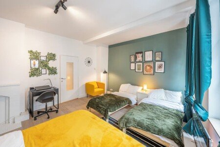 Appartement design, 2 chambres, avec jacuzzi