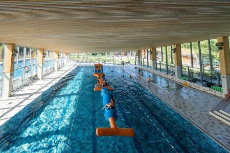 Maison design, 1 chambre, avec piscine