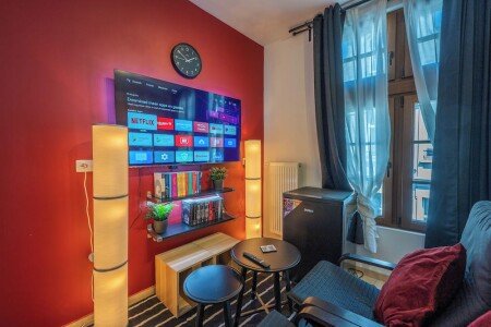 Duplex design, 2 chambres, avec jacuzzi