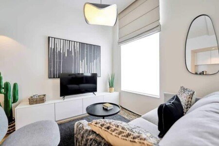 Studio design, 1 chambre, avec climatisation