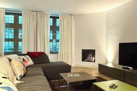 Maison design, 3 chambres, avec cheminée