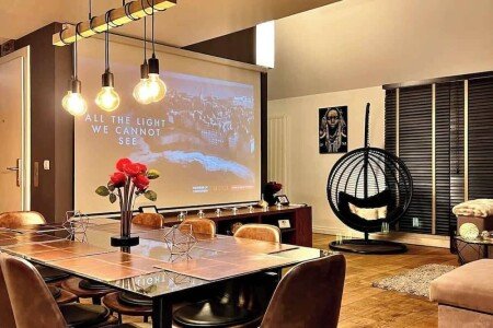 Loft 3 chambres, avec salle de sport