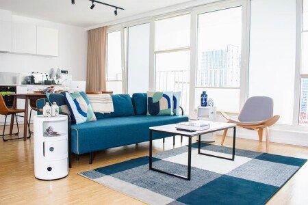 Appartement design, 2 chambres, avec jacuzzi