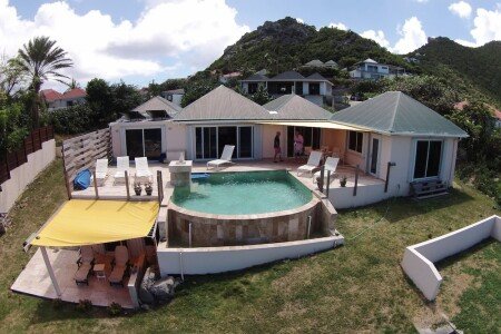 Villa design, 3 chambres, avec jacuzzi